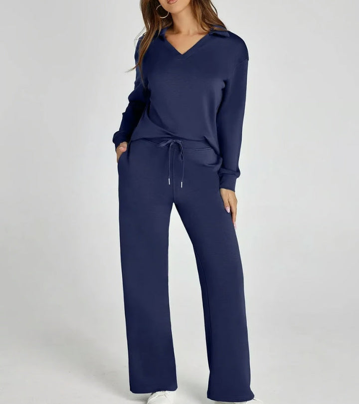 Alivia | Two-Piece Set with Flared Pants