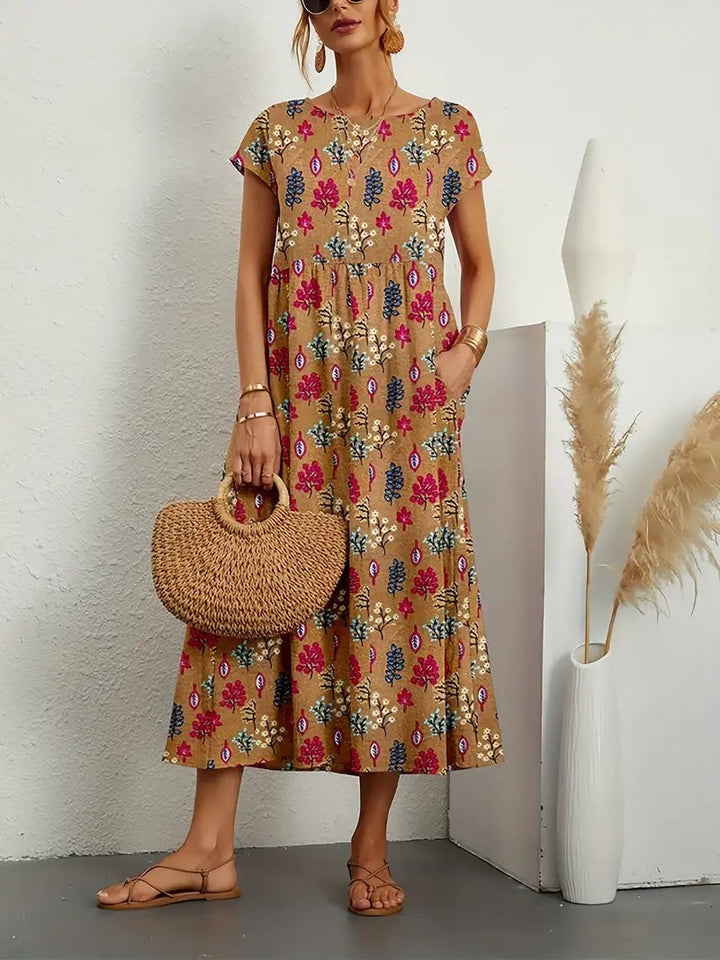 Melody | Comfortable Summer Floral Dress