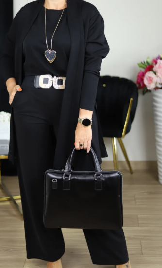 Gabriella | 3-Piece Set with Long Cardigan Elegant Comfort and Versatile Style