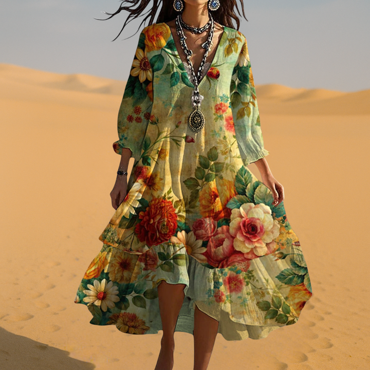 Isla | Stylish Summer Floral Dress