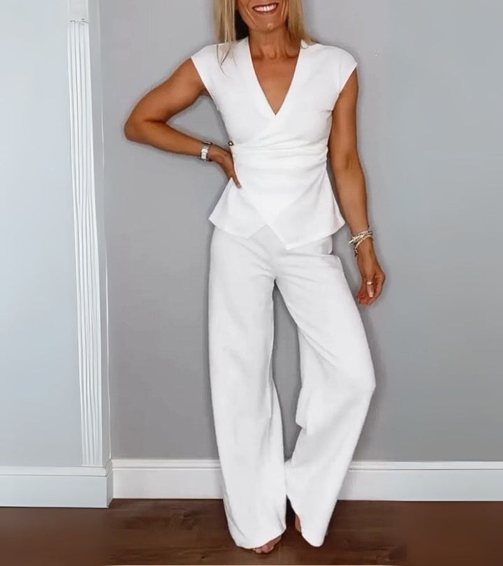 Claudia | Modern Cut Two-Piece Set