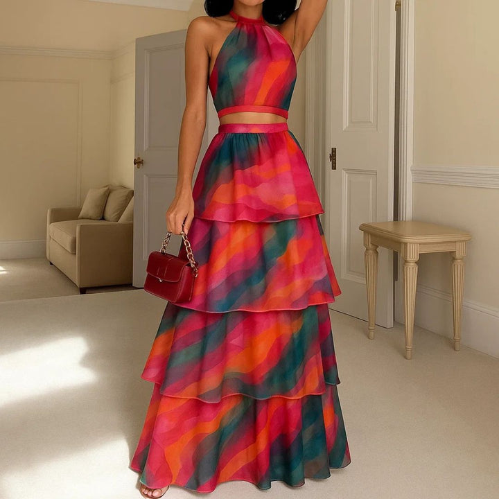 Lessy | Stylish Floral Two-Piece Set