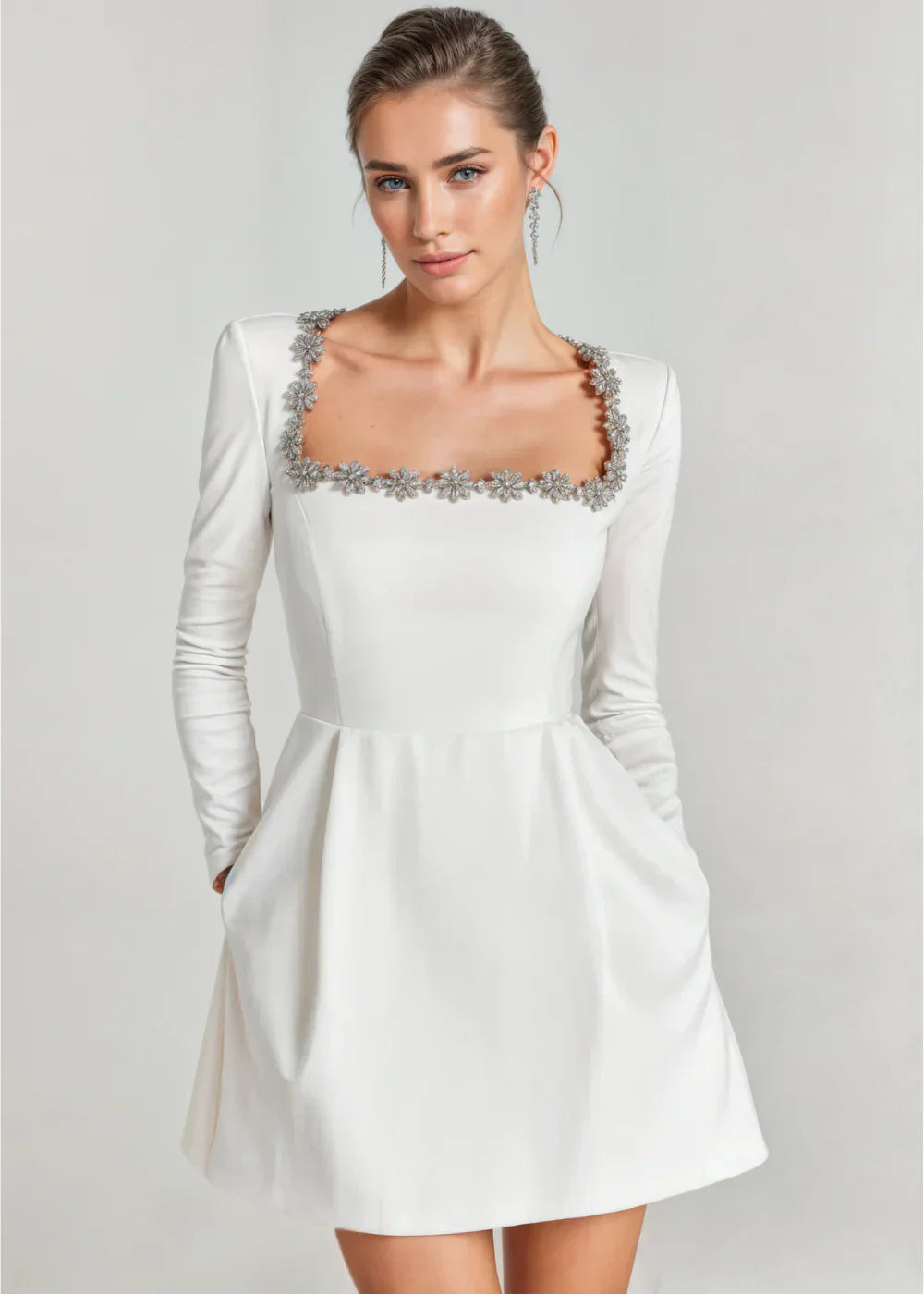 Peyton | Velvet Mini Dress