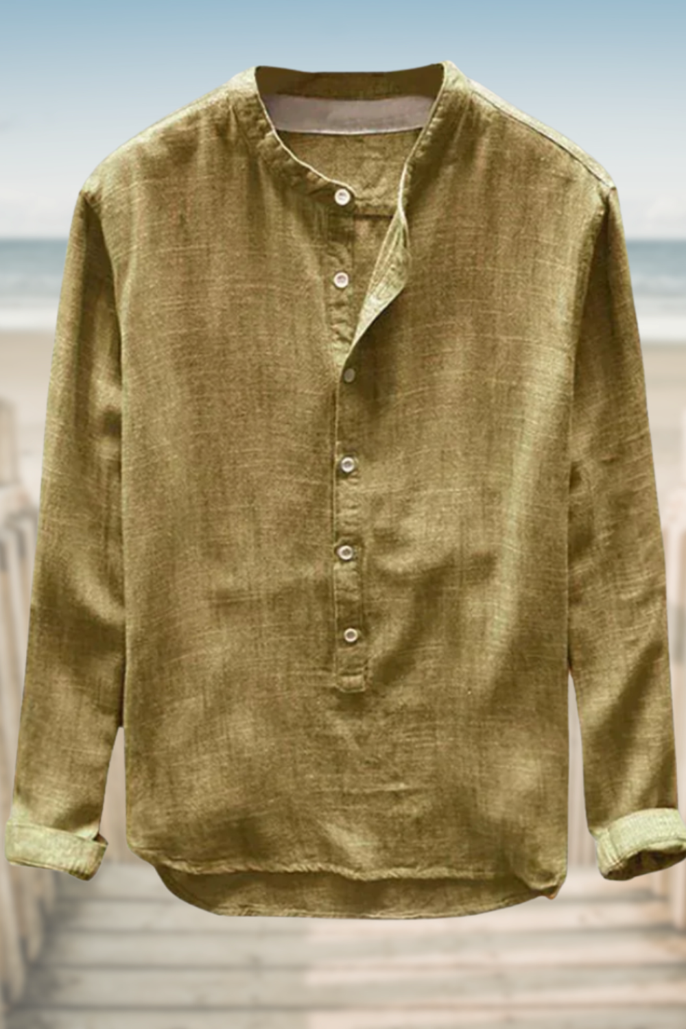 TRAVIS – RELAXED FIT BREATHABLE LINEN TOP