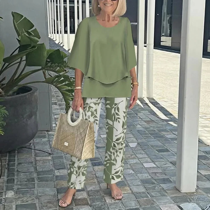 Monique | Trendy Printed Two-Piece Set