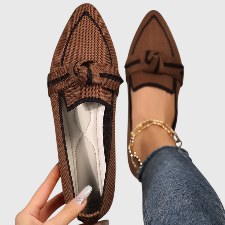 Milena - Knotted Comfort Loafers