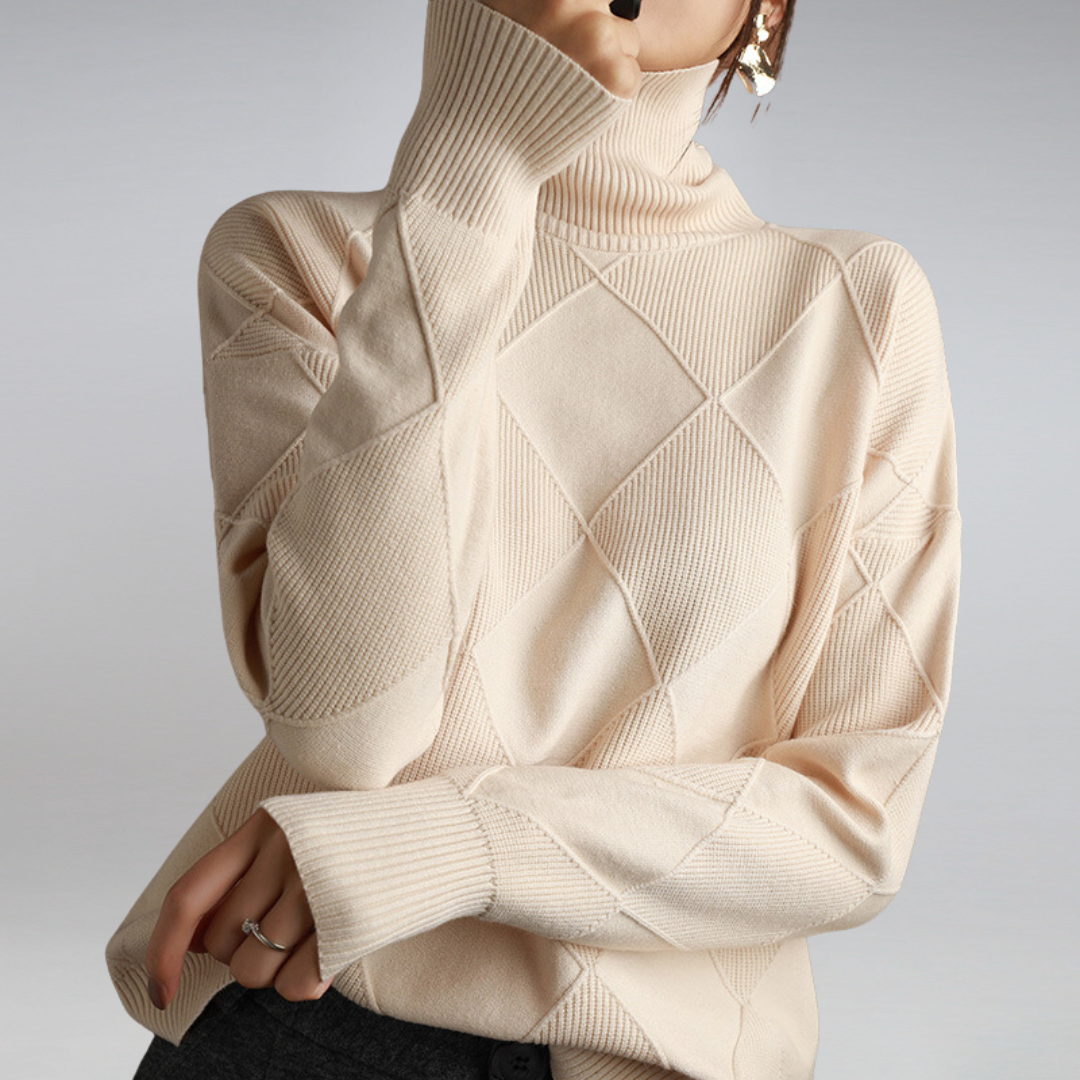 Adelina™ - Soft turtleneck sweater