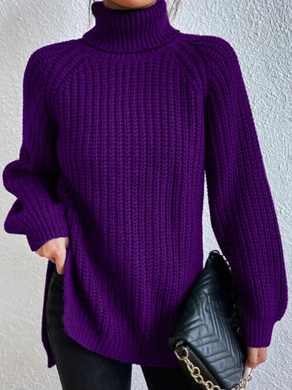 Ashlee - Chunky Knit Turtleneck Sweater