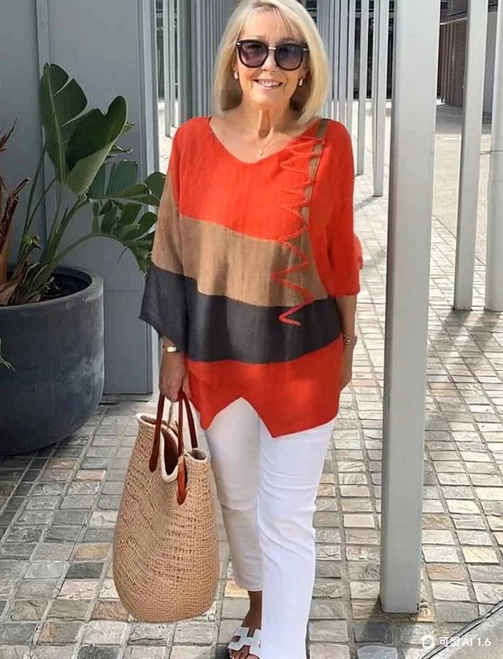 EMIRA – LONG SLEEVE CASUAL LOOSE TOP