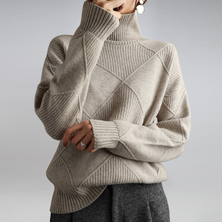 Mara - Luxe Textured Winter Sweater