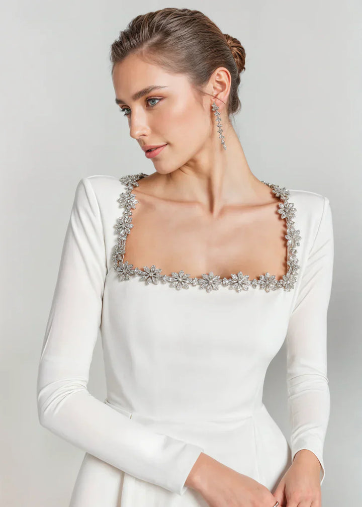 Peyton | Velvet Mini Dress