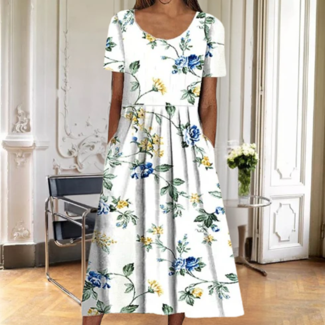 Faith | Comfortable Summer Floral Dress