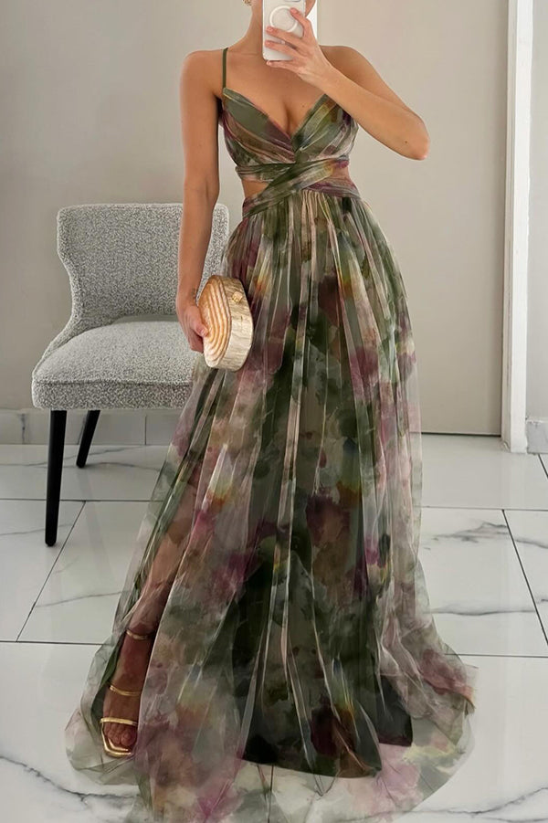 Gisele | Flattering Floral Maxi Dress