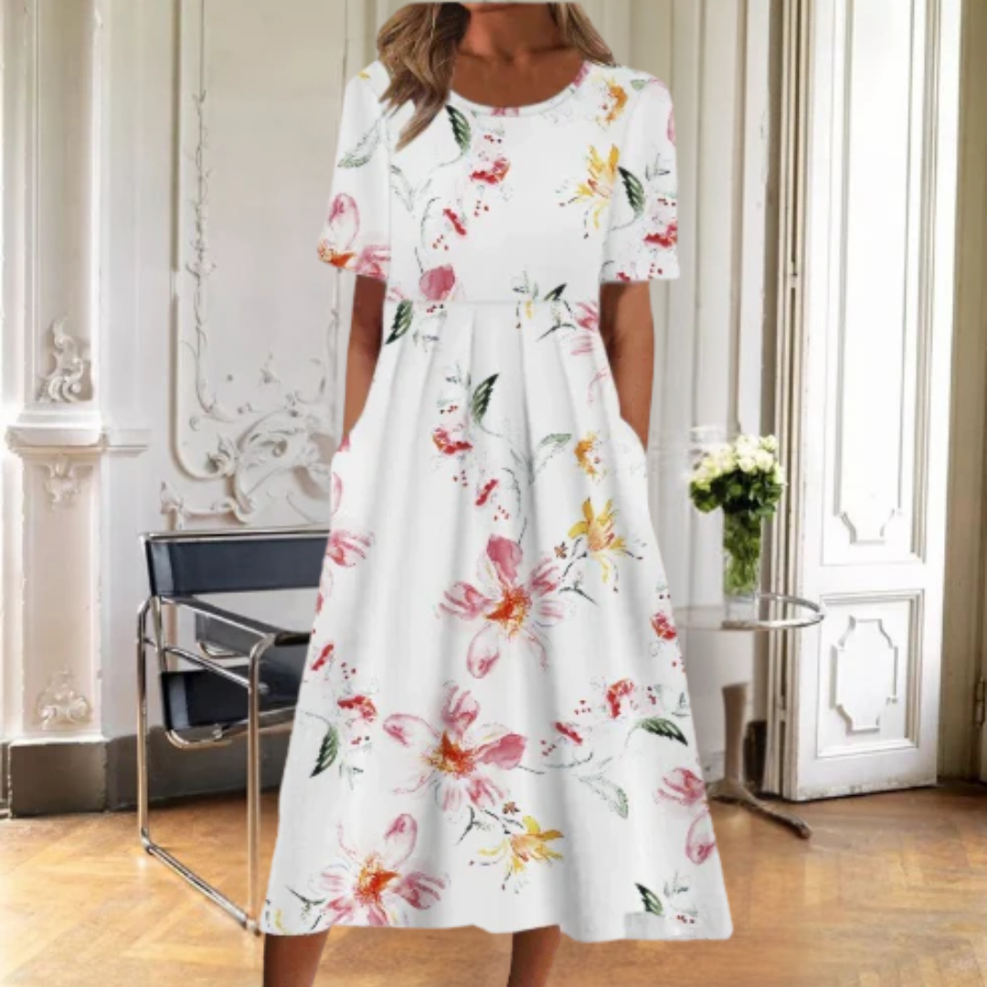 Faith | Comfortable Summer Floral Dress