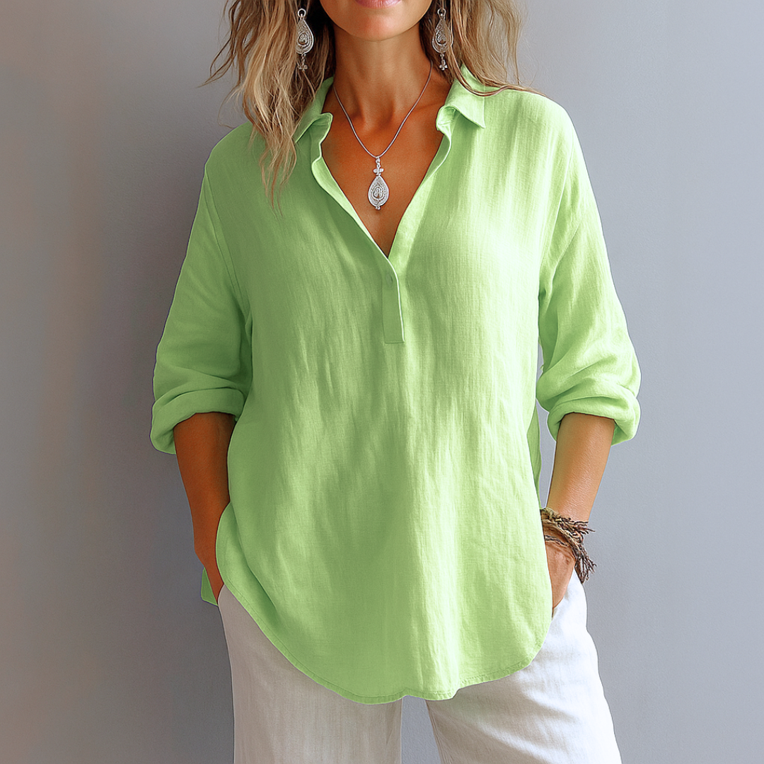 Mary | Casual Lightweight Buttoned Shirt