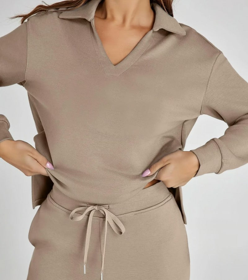 Alivia | Two-Piece Set with Flared Pants