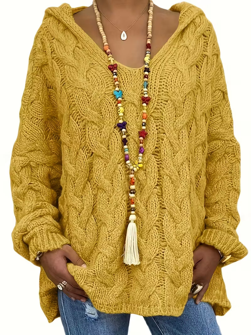 MYRALITH – CASUAL LONG SLEEVE KNITTED SWEATER