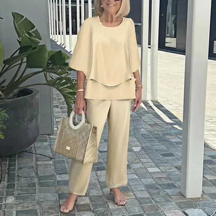 Monique | Trendy Printed Two-Piece Set