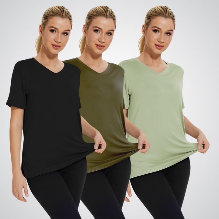 ARLETTE – CASUAL LOOSE FIT TEE (PACK OF 3)