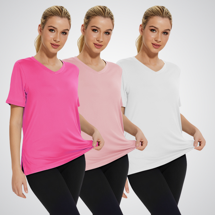 ARLETTE – CASUAL LOOSE FIT TEE (PACK OF 3)