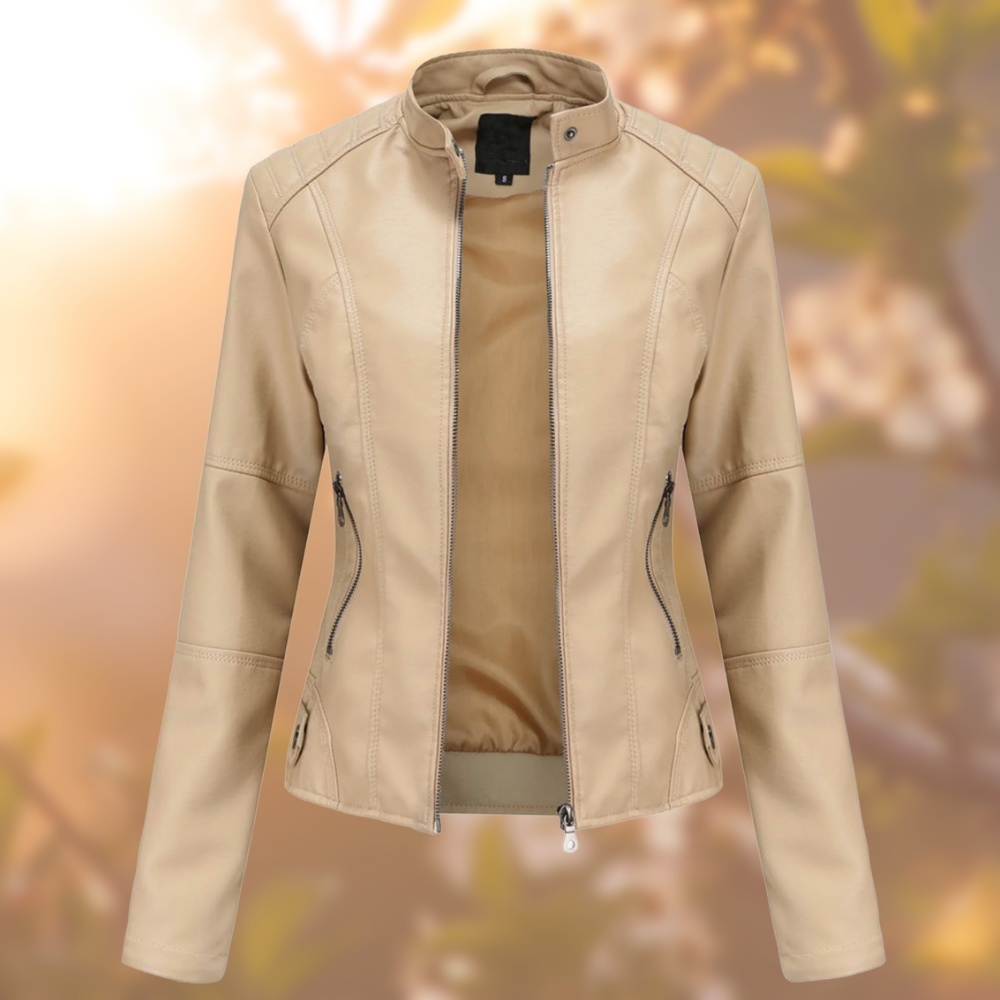 Giorgina™ - Stylish Leather Jacket for Women
