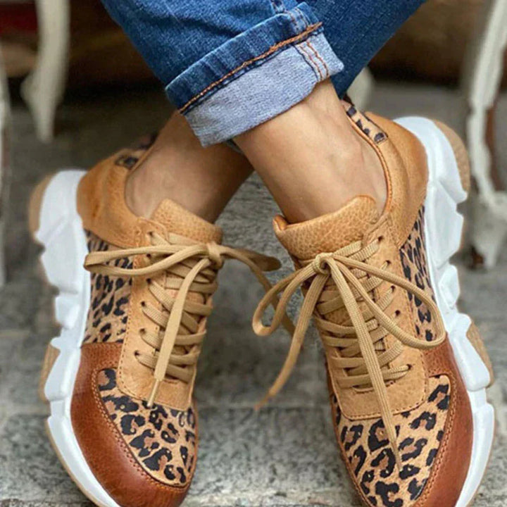 AURIVYNNA – COMFORTABLE LEOPARD SNEAKERS
