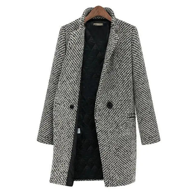 Cheska™ - Long wool coat