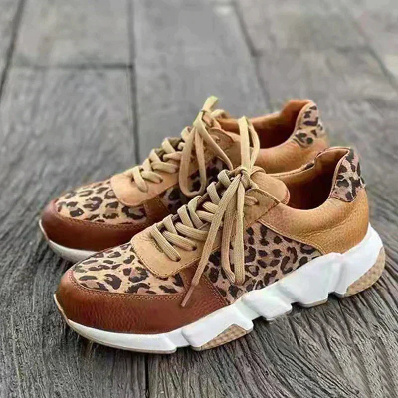 AURIVYNNA – COMFORTABLE LEOPARD SNEAKERS