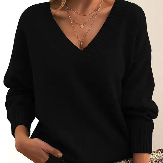 Laura™ - V-neck sweater