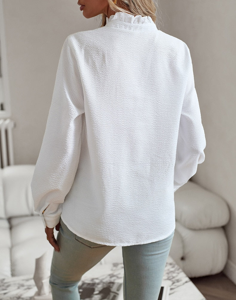 Susan | Stylish Elegant Button-Down Blouse
