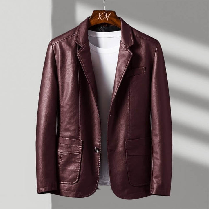 ZARI – ALESSANDRO VERDI LEATHER JACKET