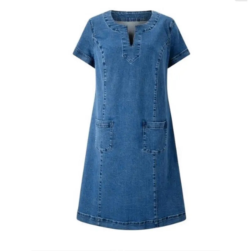 Sofia | Soft Denim Dress