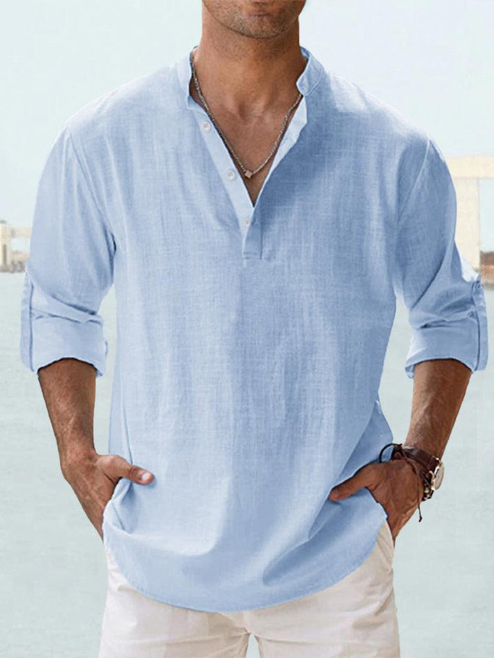Leon | Classic Men's Linen Shirt