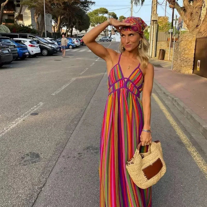 Evalina | Stylish Summer Maxi Dress