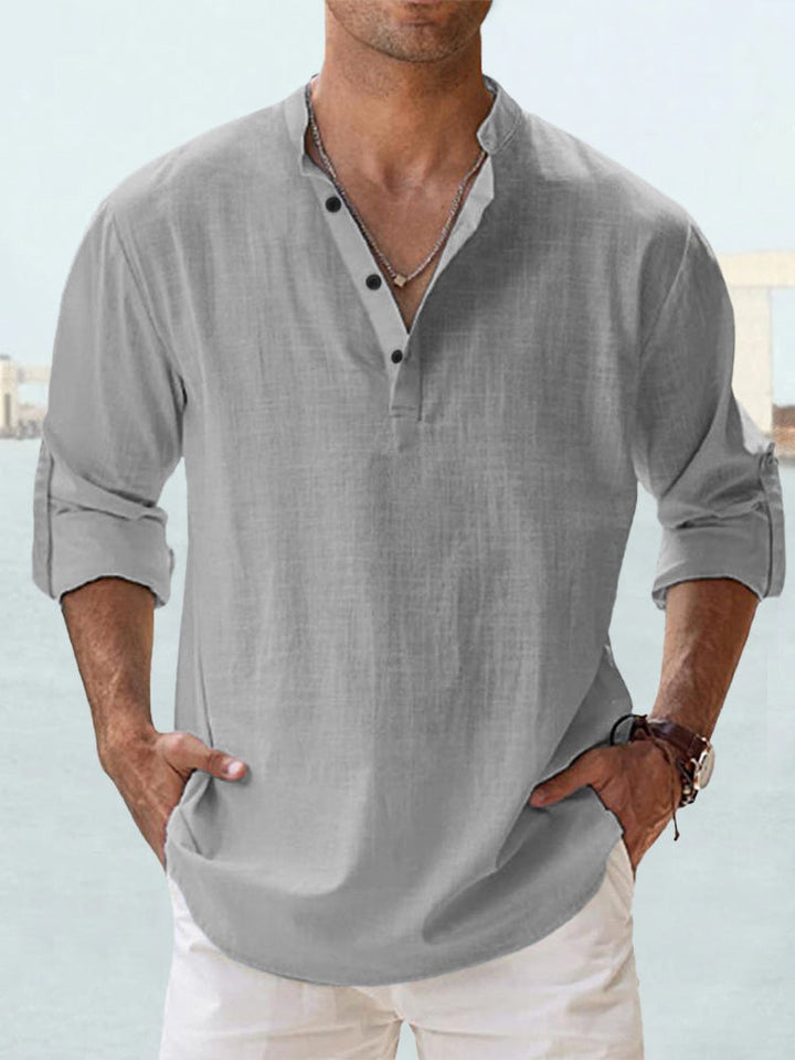Leon | Classic Men's Linen Shirt