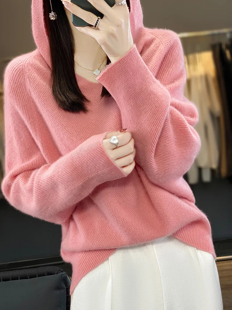 Riley - Soft Hooded Sweater