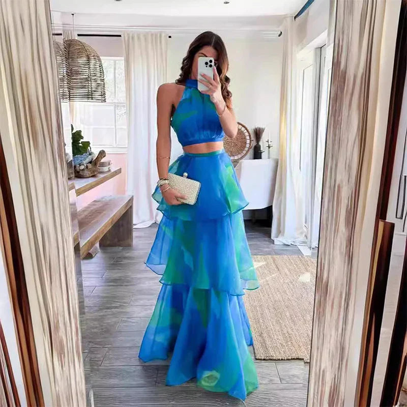 Lessy | Stylish Floral Two-Piece Set