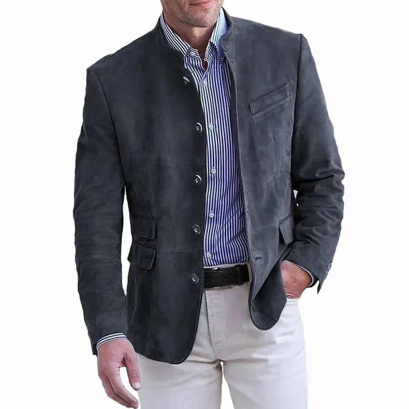 Aleo | Stylish Casual Men’s Button-Up Jacket
