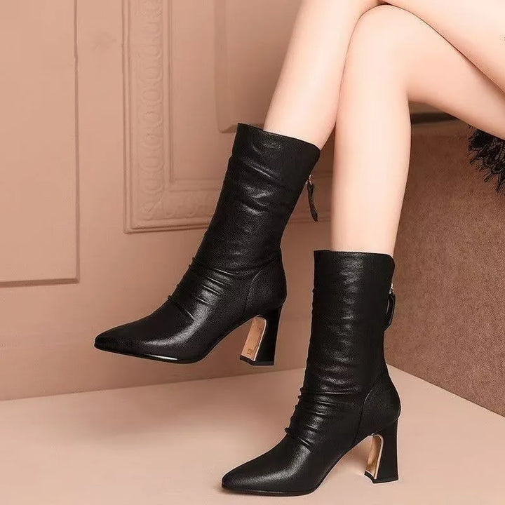 Orla | Stylish Pointed Heel Boots