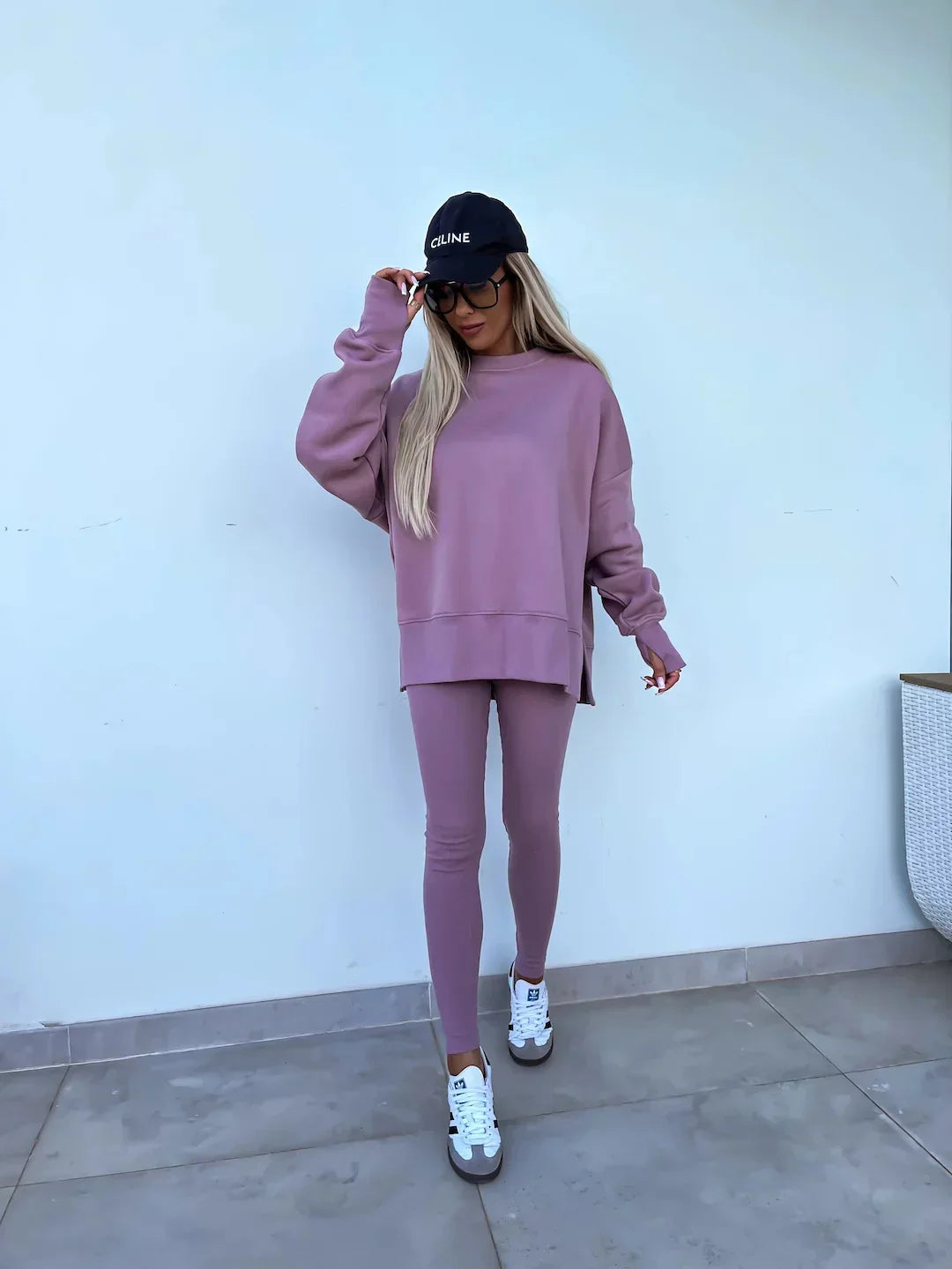 Amara | Coordinated Set with Oversized Sweatshirt and Leggings