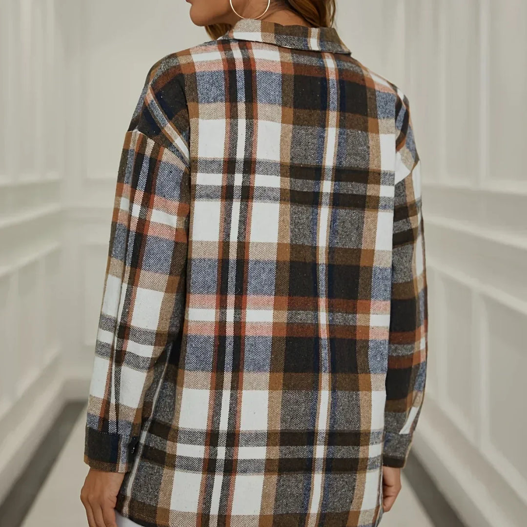 Sam | Stylish Checkered Button-Up Shirt