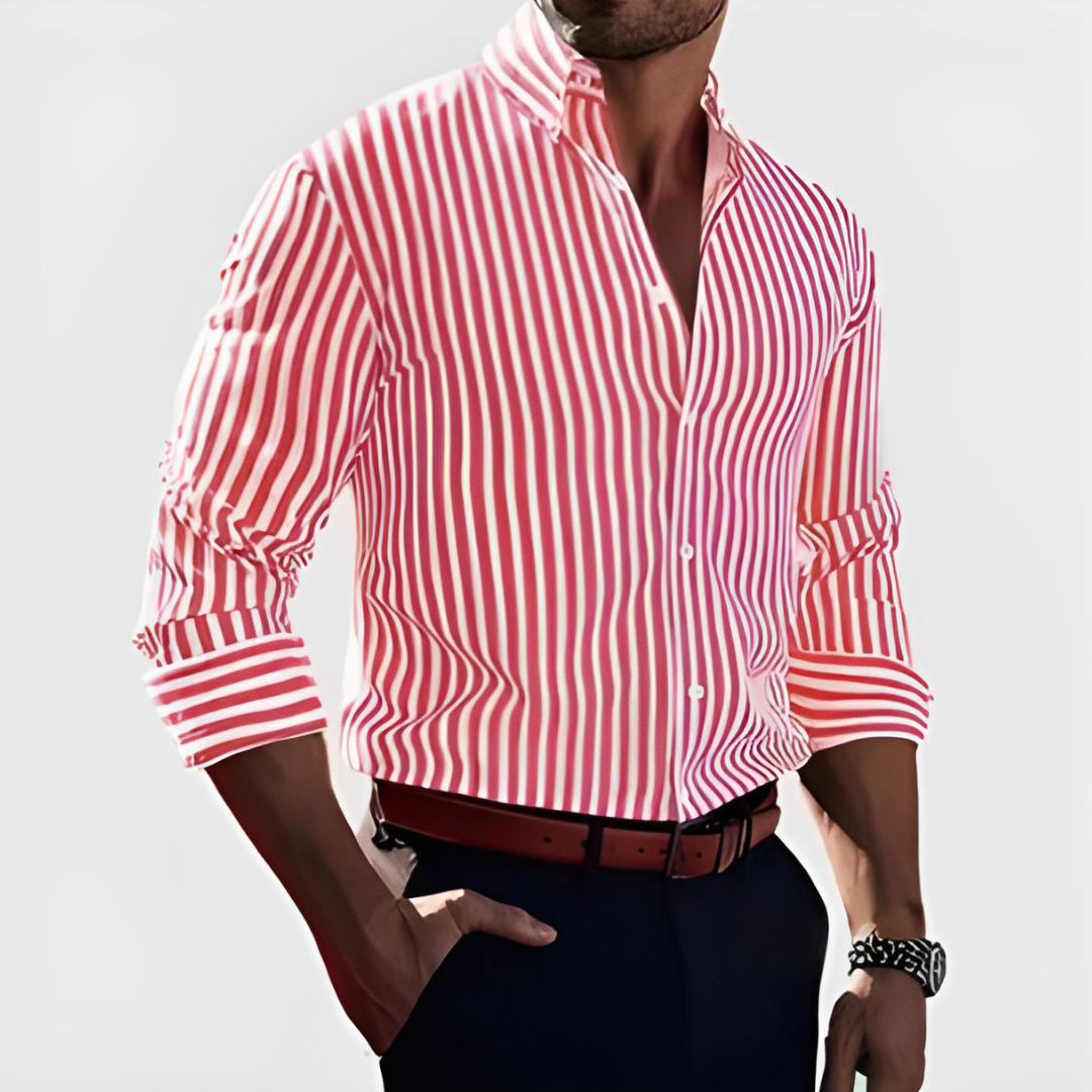 ZYLAH – STRIPED MEN’S SHIRT