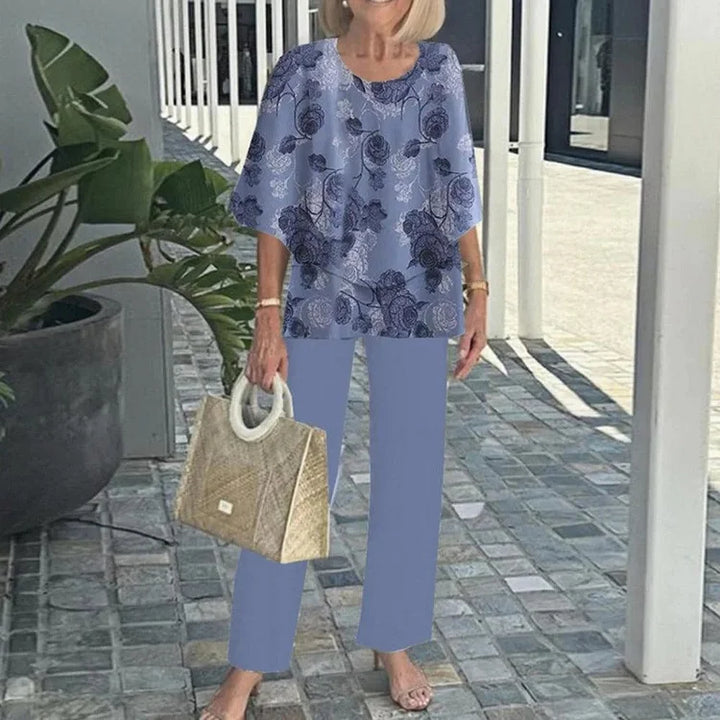 Monique | Trendy Printed Two-Piece Set