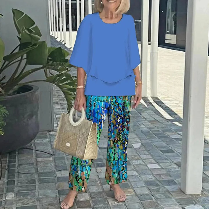 Monique | Trendy Printed Two-Piece Set