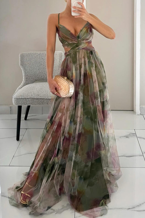 Gisele | Flattering Floral Maxi Dress