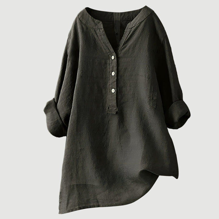 LYLA – AIRY AND COMFORTABLE LINEN TOP