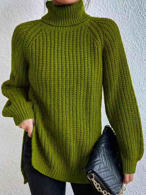 Ashlee - Chunky Knit Turtleneck Sweater