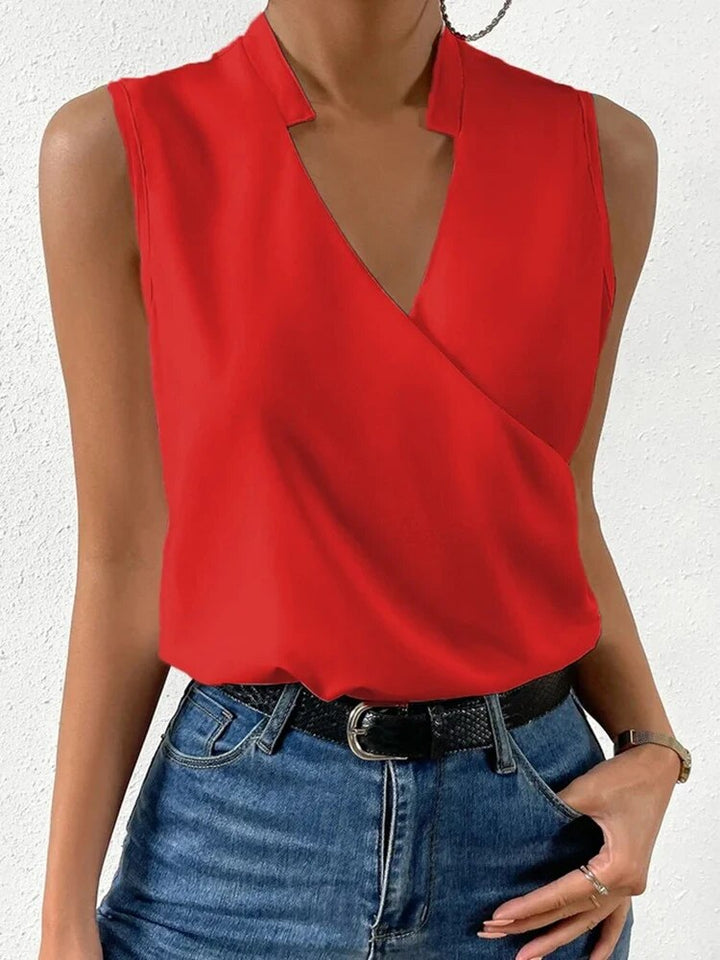 Emma | Stylish Casual V-Neck Top