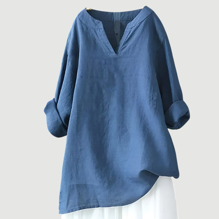 Indra | Stylish Loose-Fit Blouse Top
