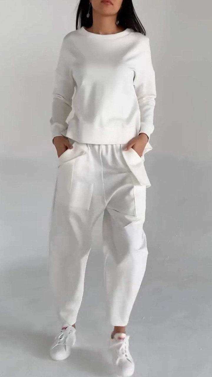 AVRA – COSY TWO-PIECE SET (SORT)